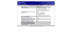 Desktop Screenshot of patroandco.com